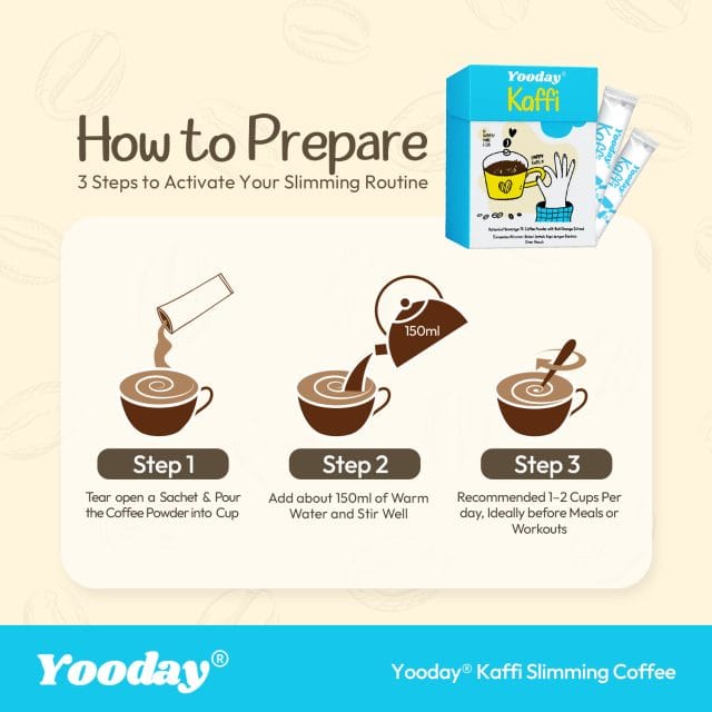 Yooday Kaffi Slimming Coffee - Image 10