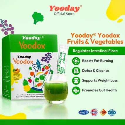 Yooday Yoodox Detox Fibre Drink 10gx15s