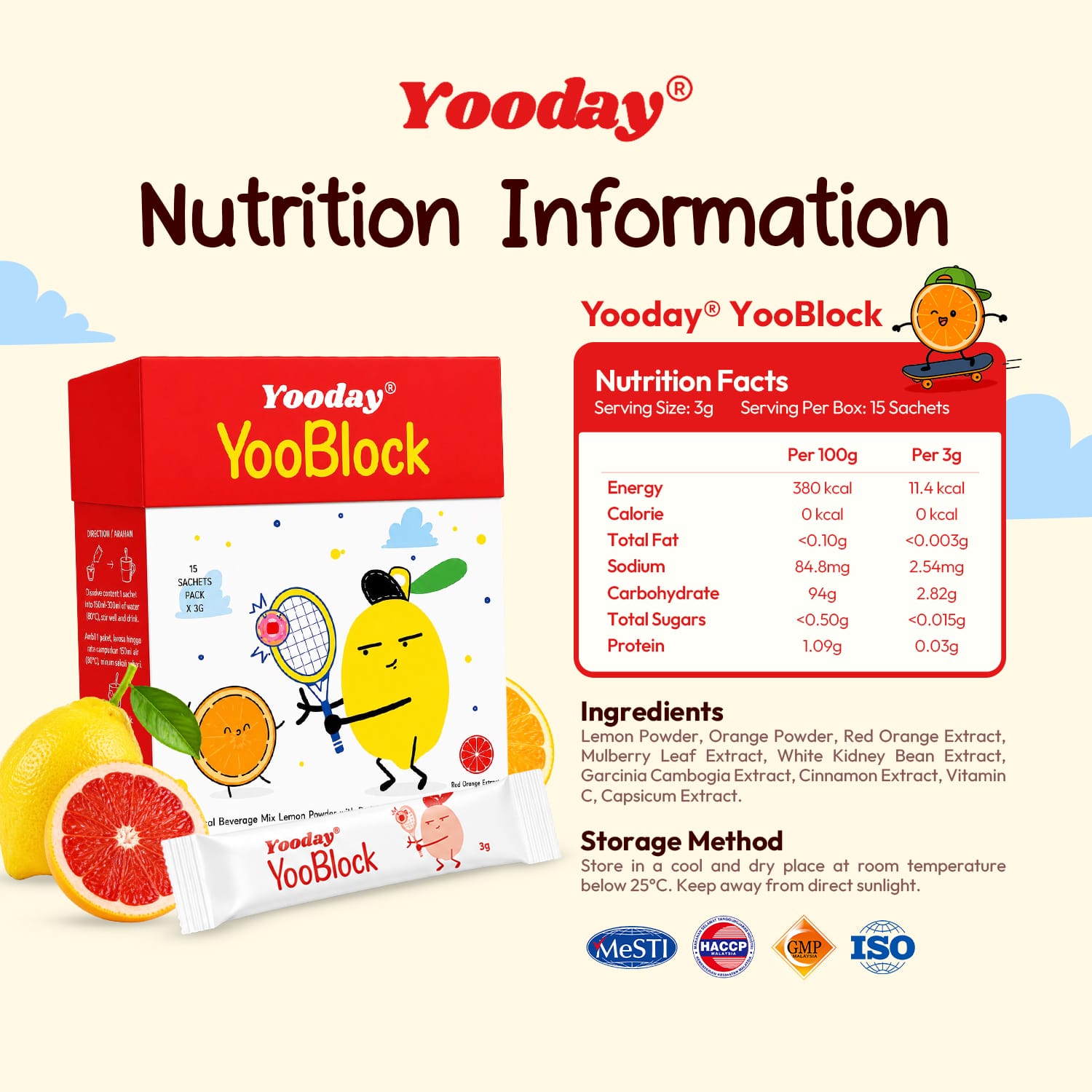 Yooday Yooblock 15sachet/box - Image 8