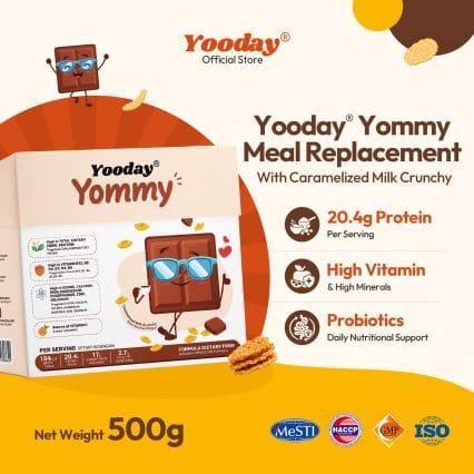 Yooday Yommy Meal Replacement 10sachet/box