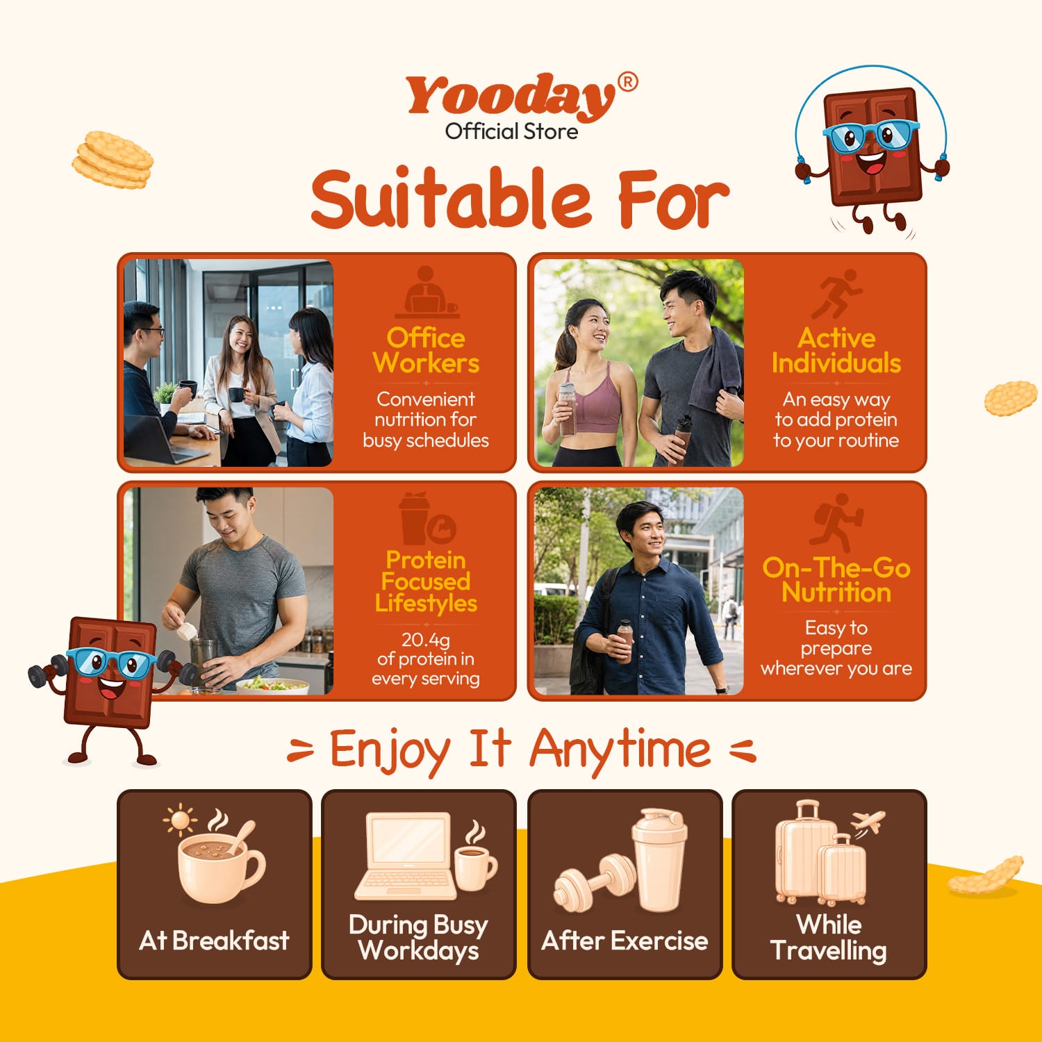 Yooday Yommy Meal Replacement 10sachet/box - Image 5